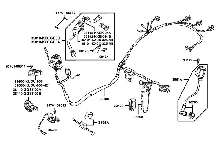 Elsystem - Lås - Tändspole